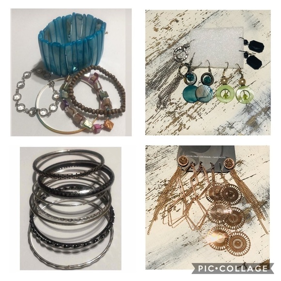21 pieces Bracelets and Earrings combinations - Picture 1 of 7